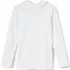 Girls Long Sleeve Ruffled Peter Pan Collar Knit Shirt, Back