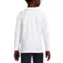 School Uniform Girls Long Sleeve Peter Pan Collar Polo Shirt, Back
