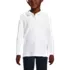 School Uniform Girls Long Sleeve Peter Pan Collar Polo Shirt, Front