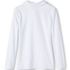 School Uniform Girls Long Sleeve Peter Pan Collar Polo Shirt, Back