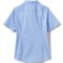 School Uniform Girls No Gape Short Sleeve Stretch Shirt, Back