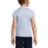School Uniform Girls Short Sleeve Peter Pan Collar Polo Shirt, Back