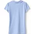 Girls Short Sleeve Peter Pan Collar Polo Shirt, Back