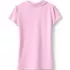 Girls Short Sleeve Peter Pan Collar Polo Shirt, Back
