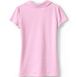 Girls Short Sleeve Peter Pan Collar Polo Shirt, Back