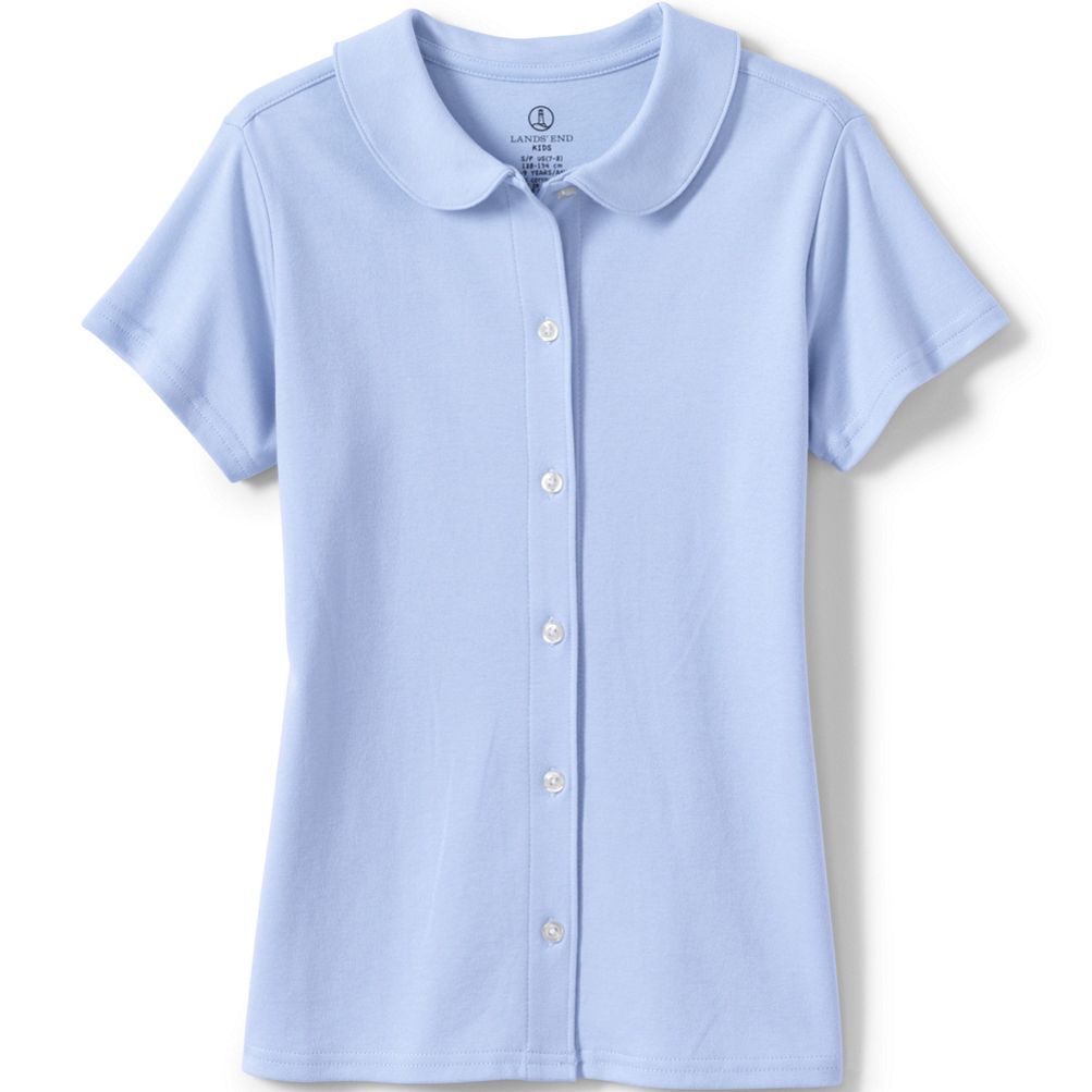 Button down outlet polo for girls