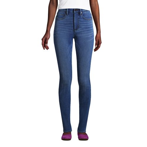 filthy Gå i stykker spin Shaping Jeans Skinny Fit High Waist für Damen | Lands' End