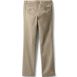 Girls Plain Front Chino Pants, Back