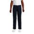 School Uniform Girls Iron Knee Blend Plain Front Chino Pants, Front