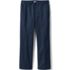 School Uniform Girls Iron Knee Blend Plain Front Chino Pants, Front