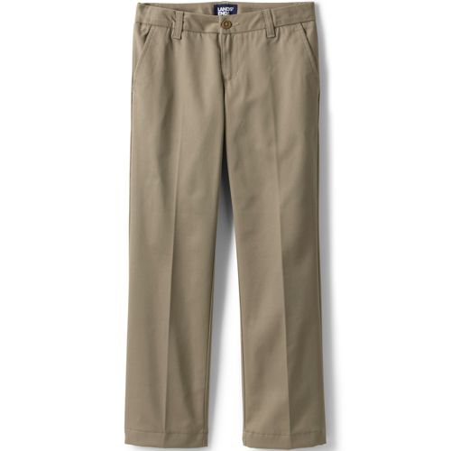 School Khaki Pants for Girls | Lands' End