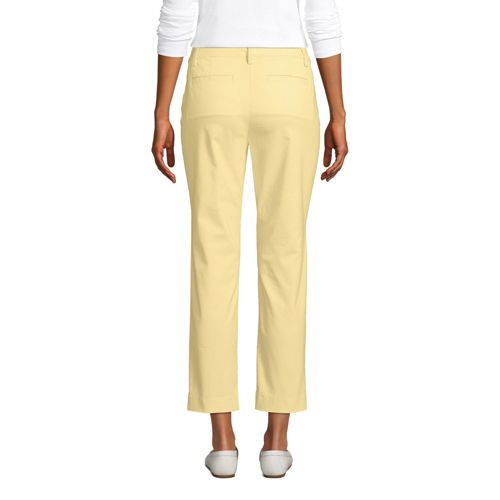 Chino Slim 7/8 en Coton Stretch Taille Mi-Haute, Femme Stature Standard image number 2