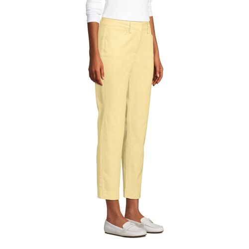 Chino Slim 7/8 en Coton Stretch Taille Mi-Haute, Femme Stature Standard image number 1