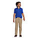 School Uniform Boys Tailored Fit Blend Iron Knee Plain Front Pants, alternative image