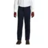 School Uniform Boys Tailored Fit Blend Iron Knee Plain Front Pants, Front