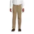 Boys Tailored Fit Blend Iron Knee Plain Front Pants, Front