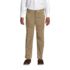 School Uniform Boys Tailored Fit Blend Iron Knee Plain Front Pants, Front