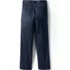 School Uniform Boys Tailored Fit Blend Iron Knee Plain Front Pants, Back