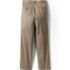 School Uniform Boys Tailored Fit Blend Iron Knee Plain Front Pants, Back
