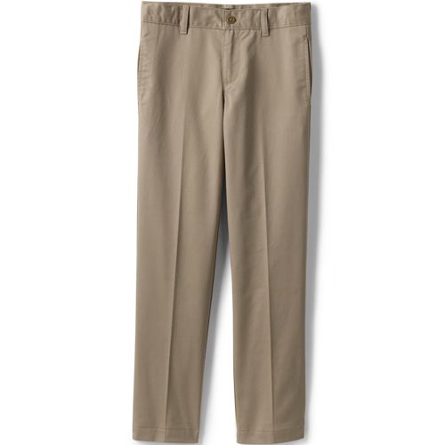 elastic waist school uniform pants