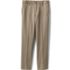 School Uniform Boys Tailored Fit Blend Iron Knee Plain Front Pants, Front