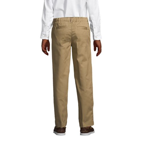 elastic waist school uniform pants