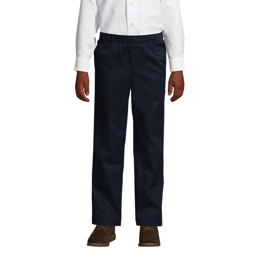 Boys' Elastic Waist Pull On Chino Pants view 1