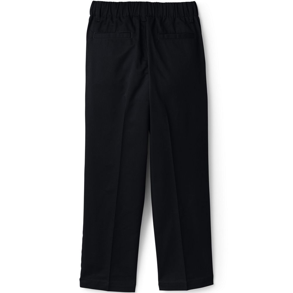 Black elastic outlet pants