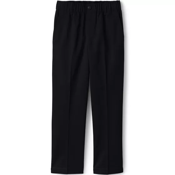 Boys Elastic Waist Pull-On Chino Pants - primary