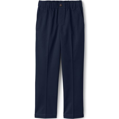 School Uniform Boys Elastic Waist Pull-On Chino Pants