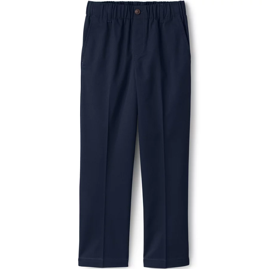 Boys' Elastic Waist Pull On Chino Pants view 2