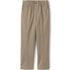 Boys Husky Elastic Waist Pull-On Chino Pants, Front