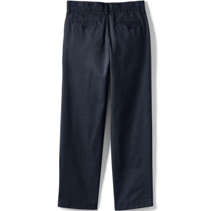Boy's Slim Iron Knee Wrinkle Resistant Plain Front Chino Pants - image 1