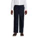 Boys Slim Fit Iron Knee Blend Plain Front Chino Pants, Front