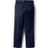 School Uniform Boys Iron Knee Blend Plain Front Chino Pants, Back