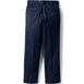 Boys Slim Fit Iron Knee Blend Plain Front Chino Pants, Back