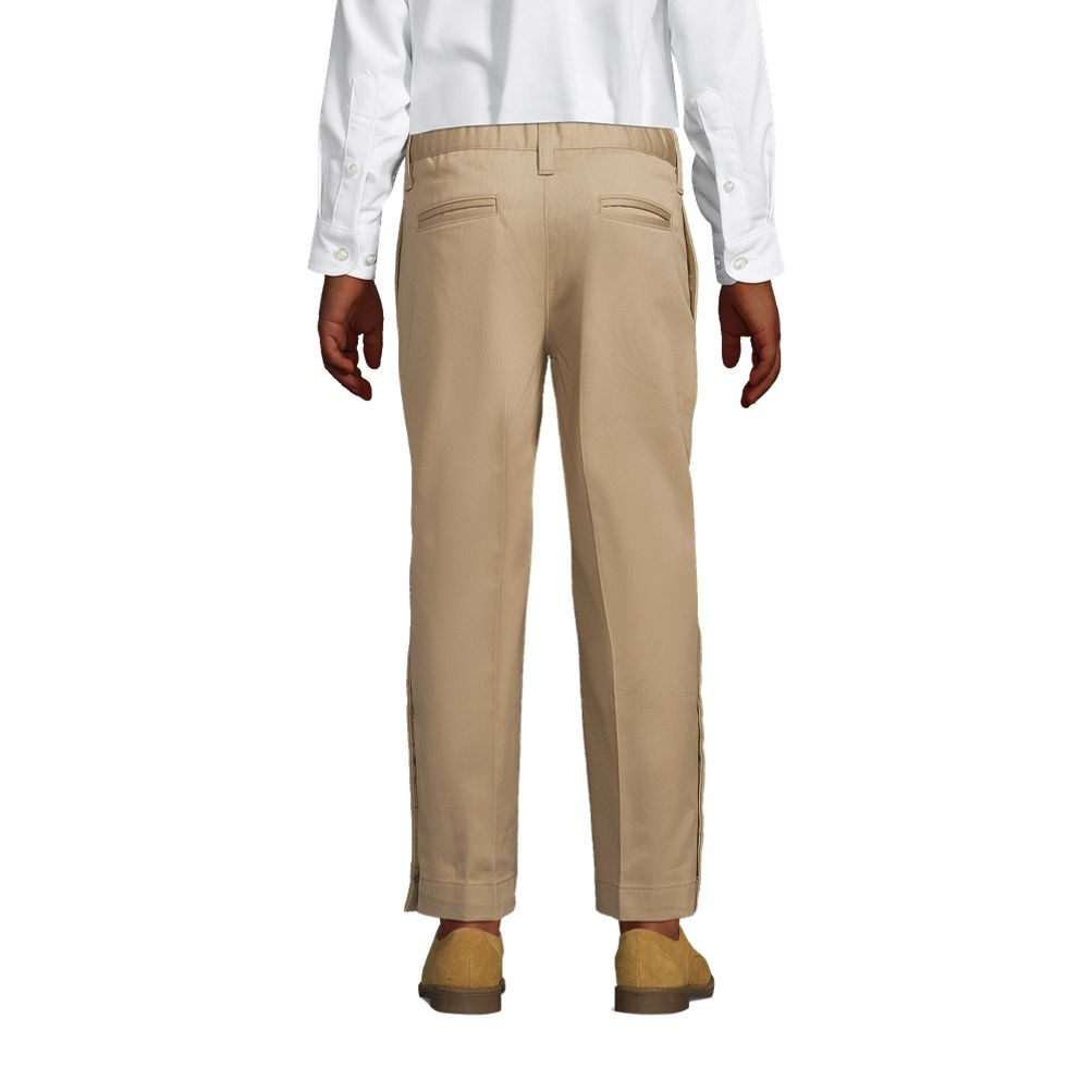 Boys Adaptive Blend Iron Knee Chino Pants | Lands' End