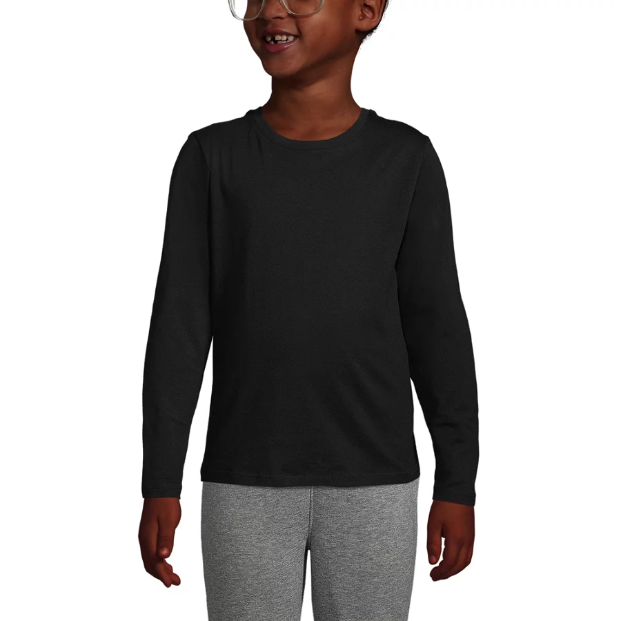 School Uniform Girls' Long Sleeve Essential T Shirt view 3