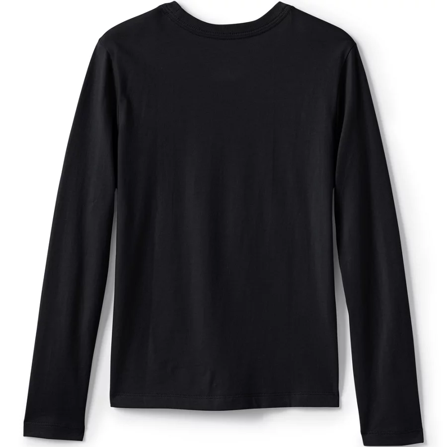 School Uniform Girls' Long Sleeve Essential T Shirt view 4