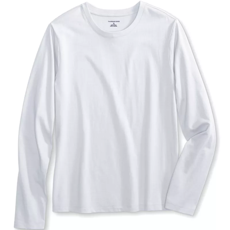 Girls Long Sleeve Essential T-shirt, Front