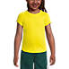 School Uniform Girls Short Sleeve Active Gym T-shirt, Front