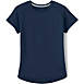 Girls Short Sleeve Active Gym T-shirt, Front