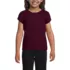 School Uniform Girls Short Sleeve Essential Tee, Front