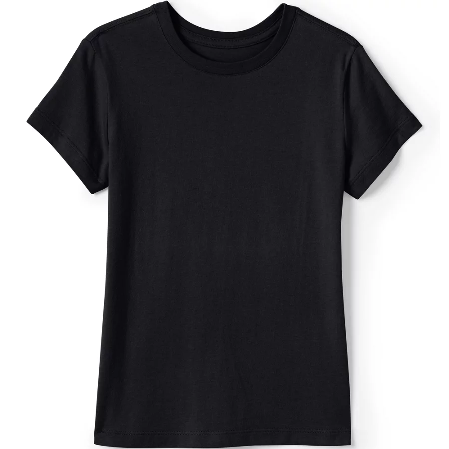School Uniform Girls' Short Sleeve Essential Tee view 5
