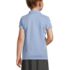 Girls Short Sleeve Poly Pique Polo Shirt, Back