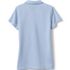Girls Short Sleeve Poly Pique Polo Shirt, Back