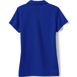 Girls Short Sleeve Poly Pique Polo Shirt, Back