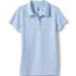 Girls Short Sleeve Poly Pique Polo Shirt, Front