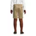 Boys Plain Front Blend Chino Shorts, Back