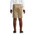 School Uniform Boys Plain Front Blend Chino Shorts, Back